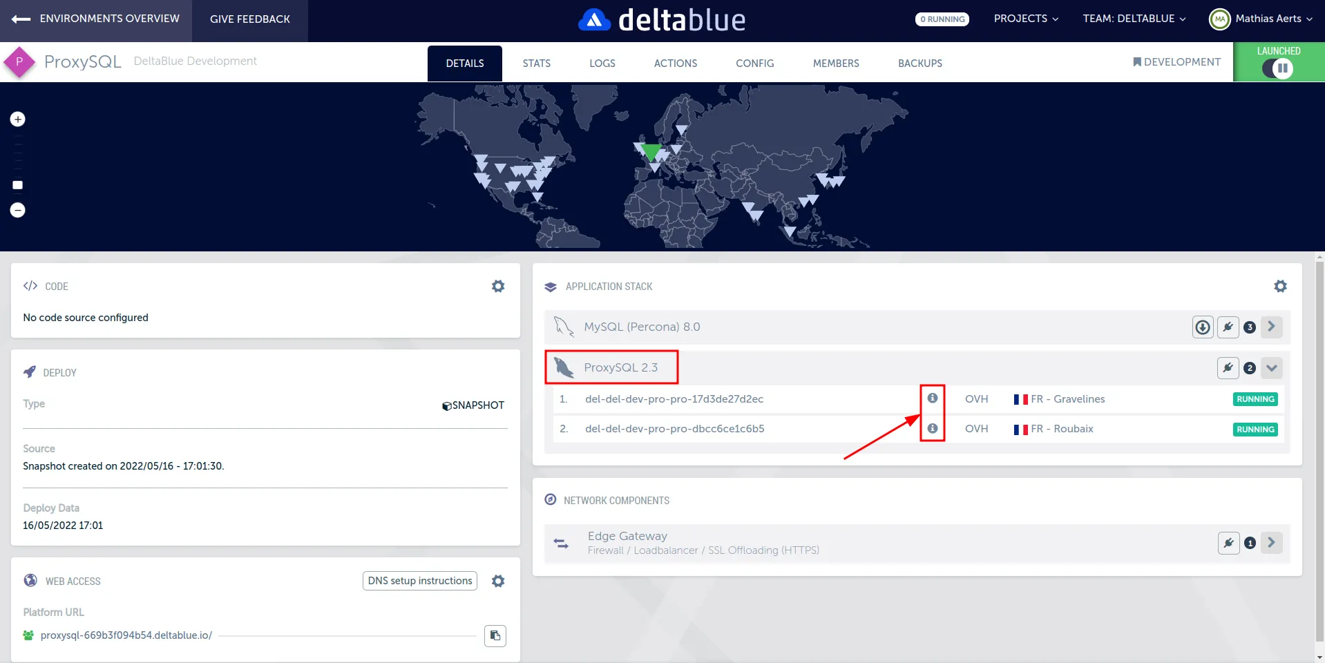 Gather ProxySQL IP information