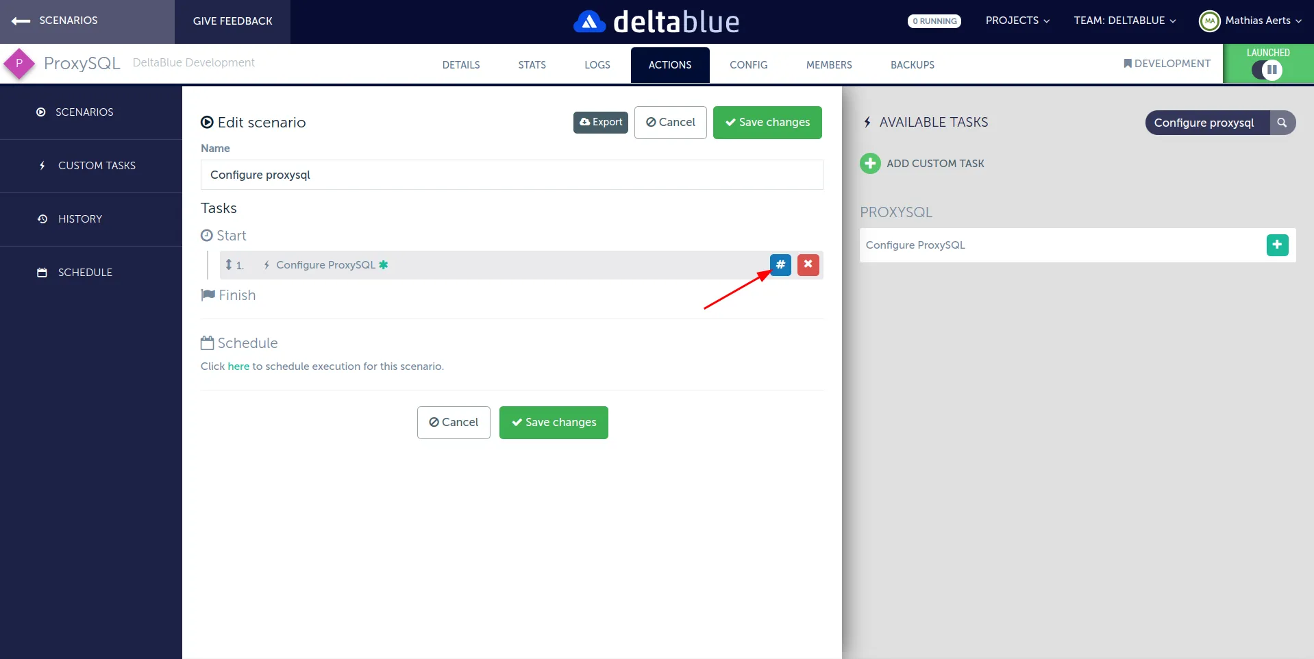 Configure ProxySQL parameters